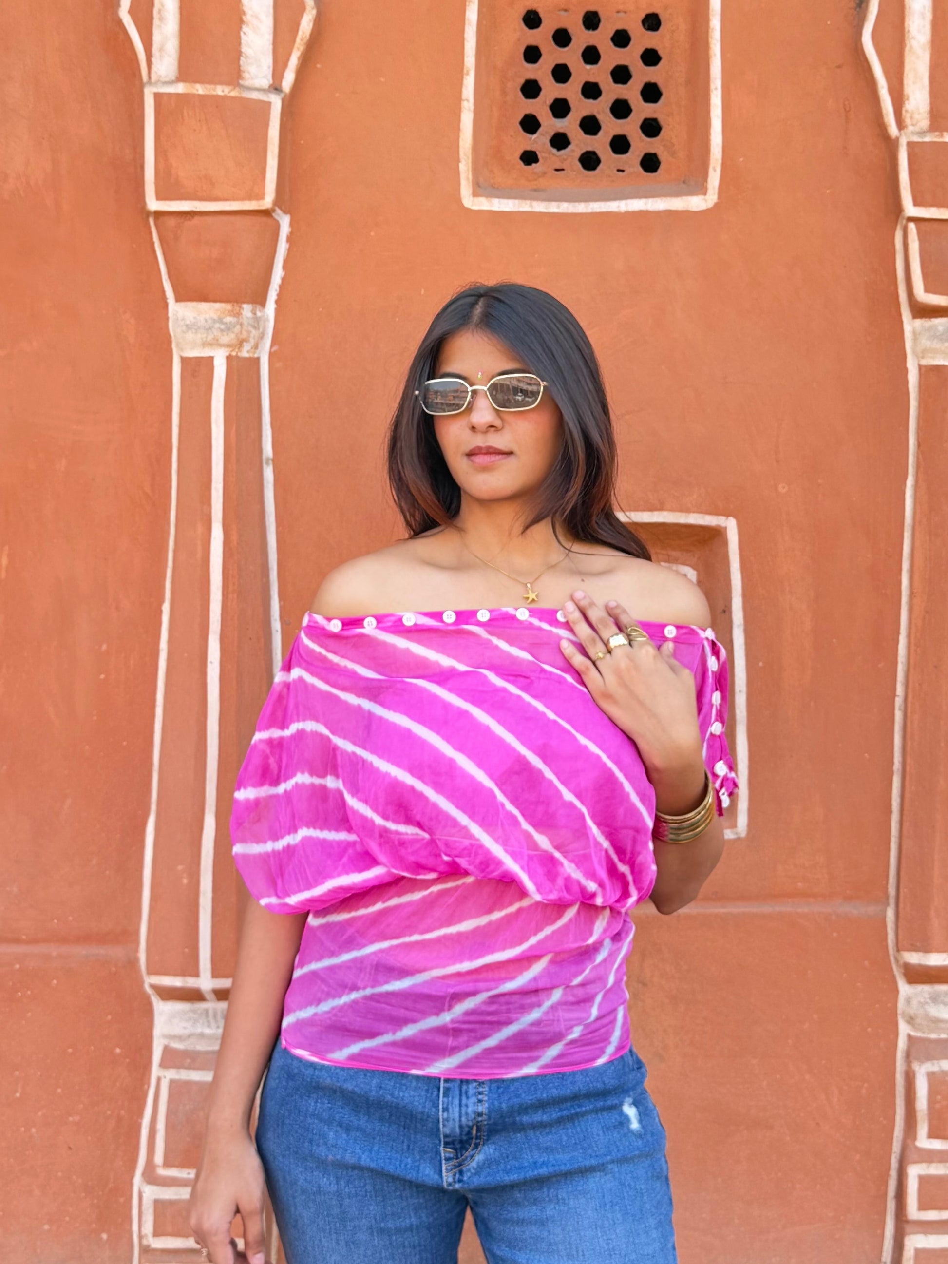 Gulabi Haseena Multi Way Top