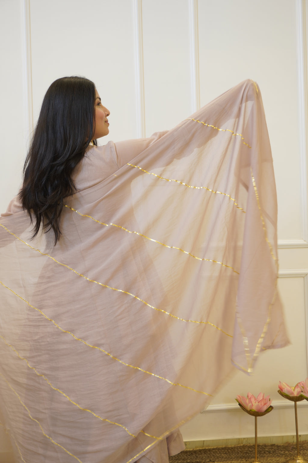 PADMA mul cotton anarkali set
